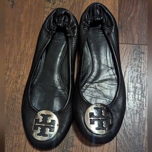 Tory Burch Logo Flats 8
